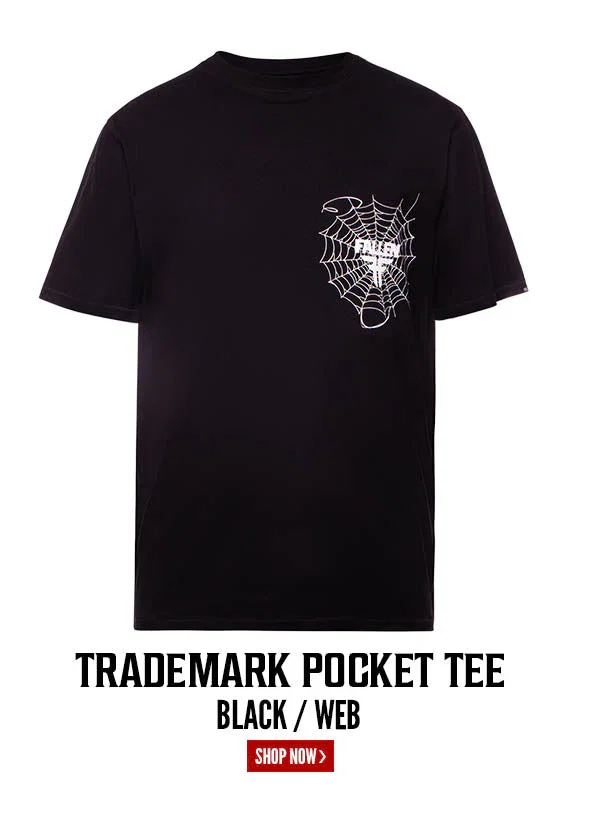 Trademark Pocket Tee | Black/Web