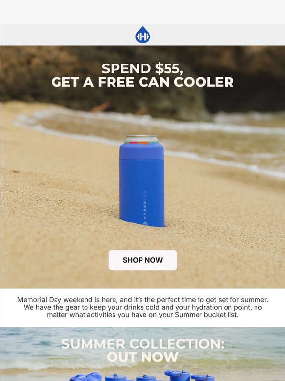 Get A Can Cooler On Us☀️