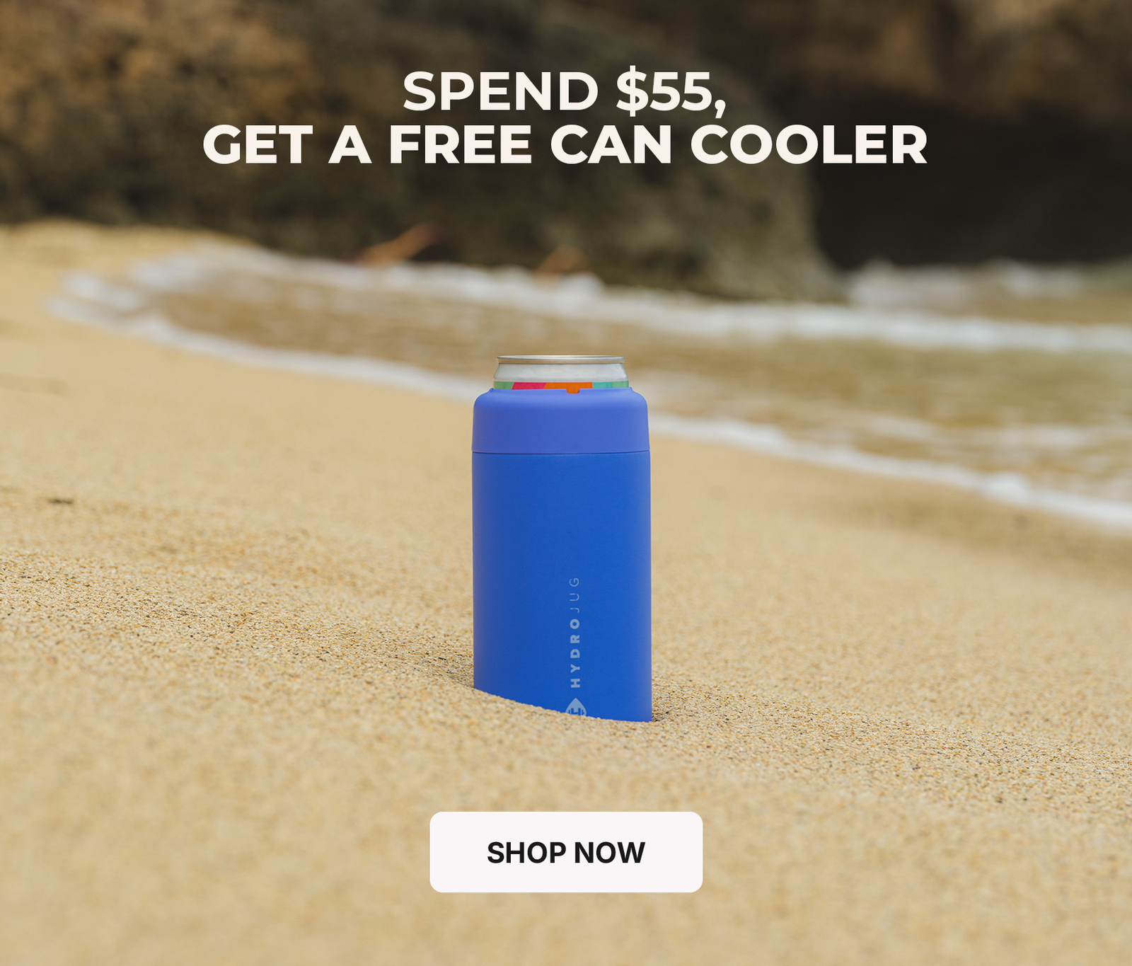 Spend $55+, Get a Free Can Cooler