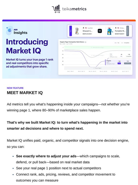 Introducing Market IQ: turn marketplace insights into ad performance