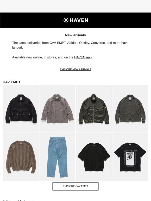 New arrivals
