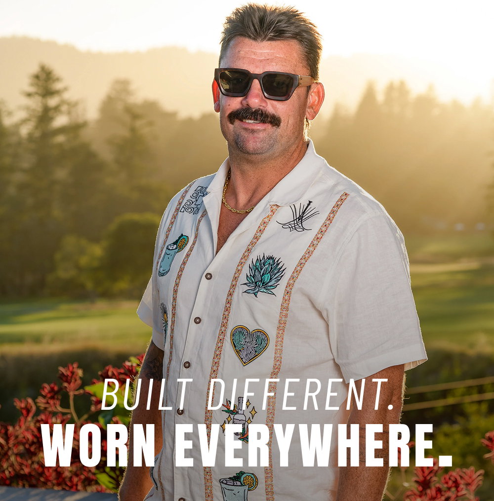 BUILT DIFFERENT. WORN EVERYWHERE.