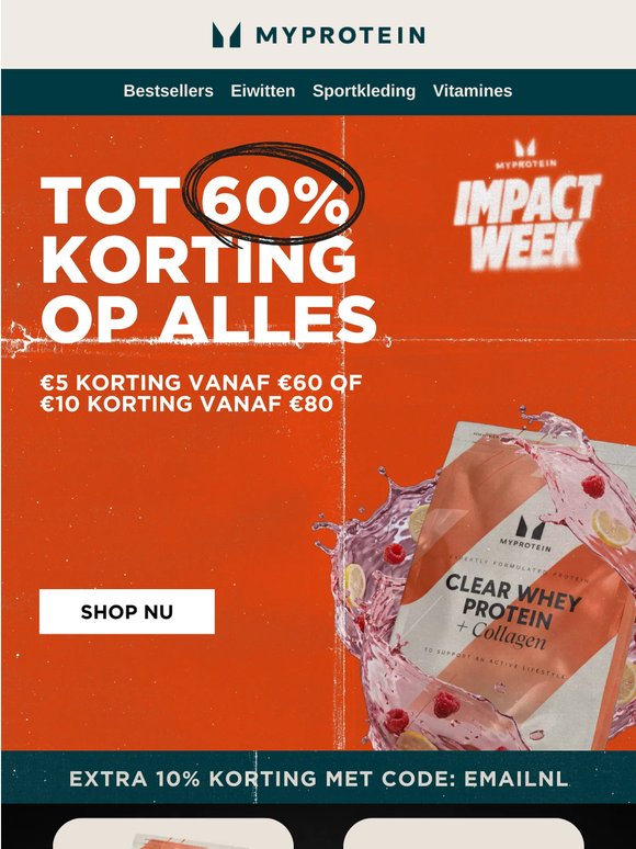 💸 €5 OF €10 korting
