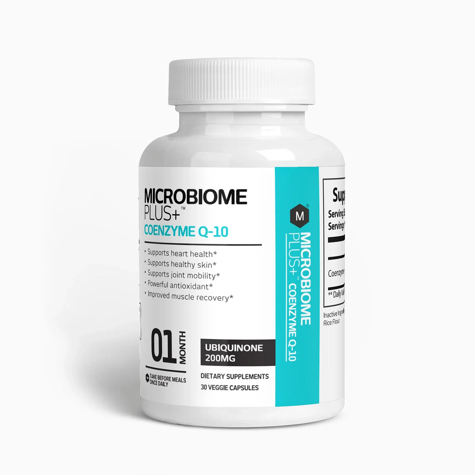CoQ10 Ubiquinone 200MG | Microbiome Plus+