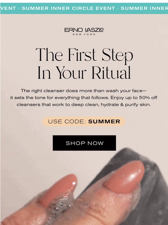 Find Your Perfect Summer Cleanser 🫧