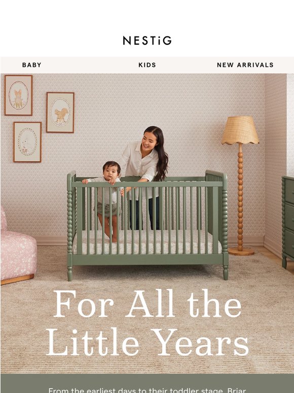 Our first 4-in-1 crib is here