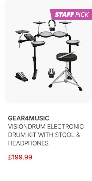 VISIONDRUM-Electronic-Drum-Kit-with-Stool-and-Headphones