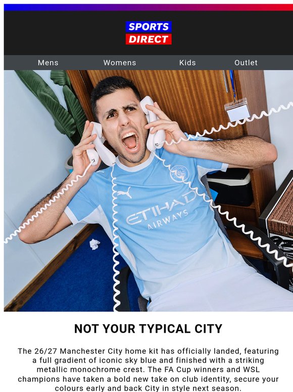 26/27 Man City Home kit is built different