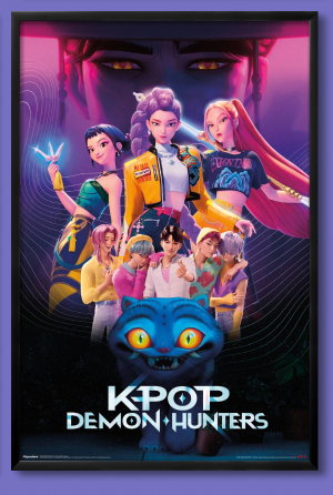 Netflix KPop Demon Hunters (2025) - Group Poster