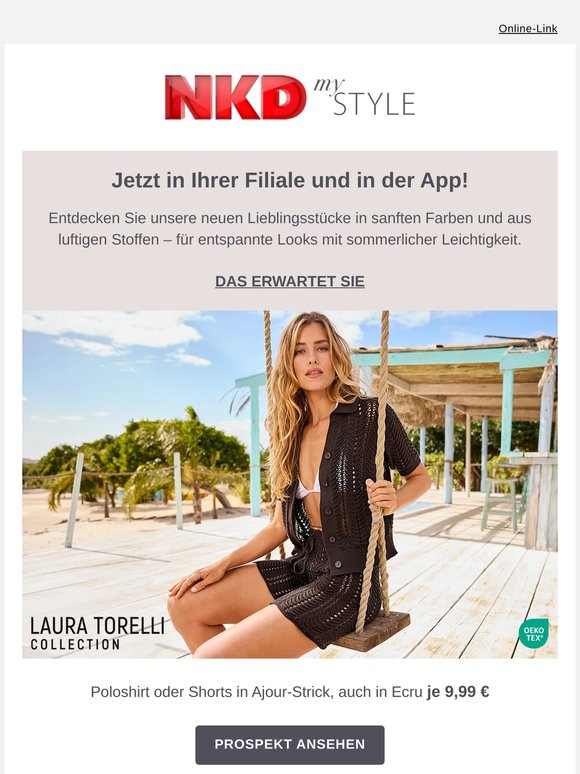 Neue Sommerlooks zum kleinen Preis!
