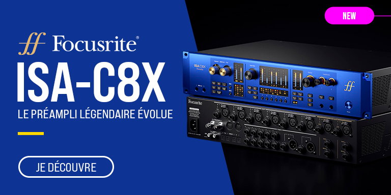 FOCUSRITE ISA-C8X : Nouveauté