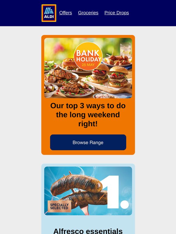 Our go-to guide for your bank holiday weekend 🍔🌞