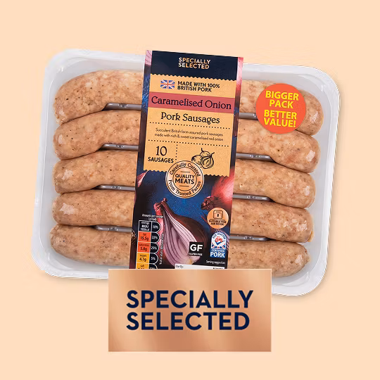 Caramelised Onion Sausages Product Image