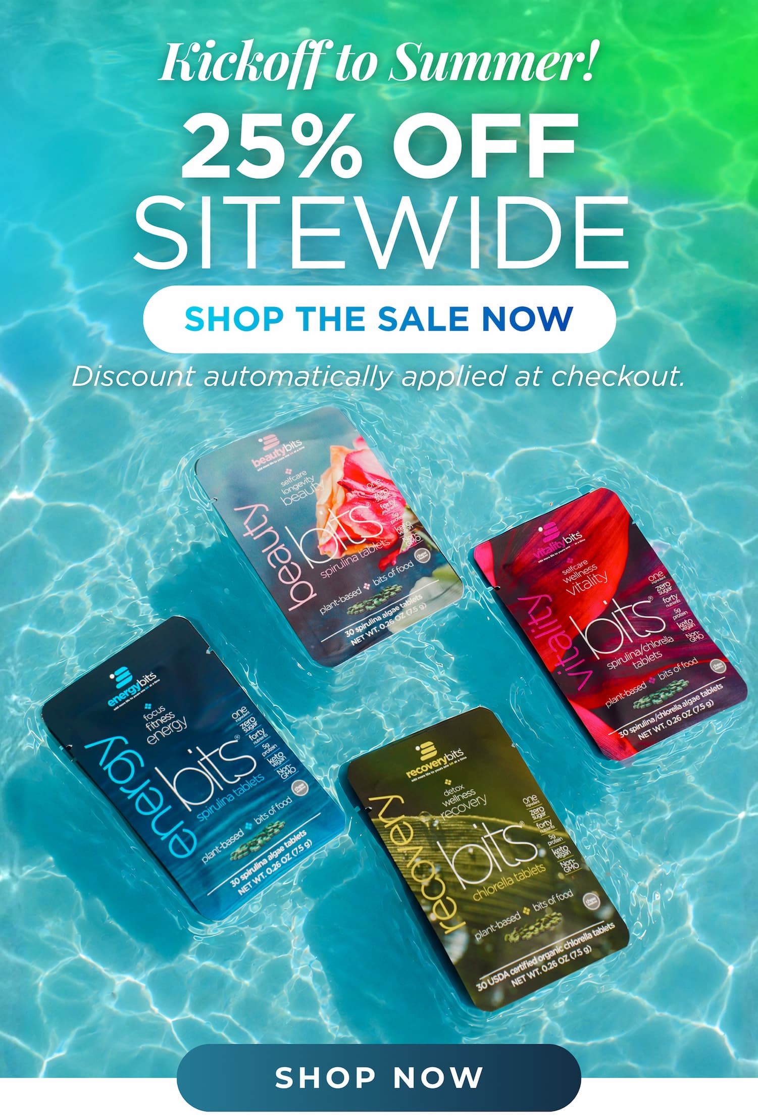 Kickoff to Summer! 25% OFF SITEWIDE. Shop the sale now. Discount automatically aplplied at checkout.