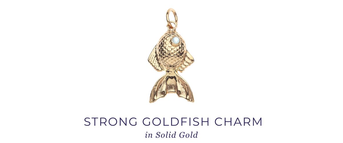 Strong Goldfish Charm