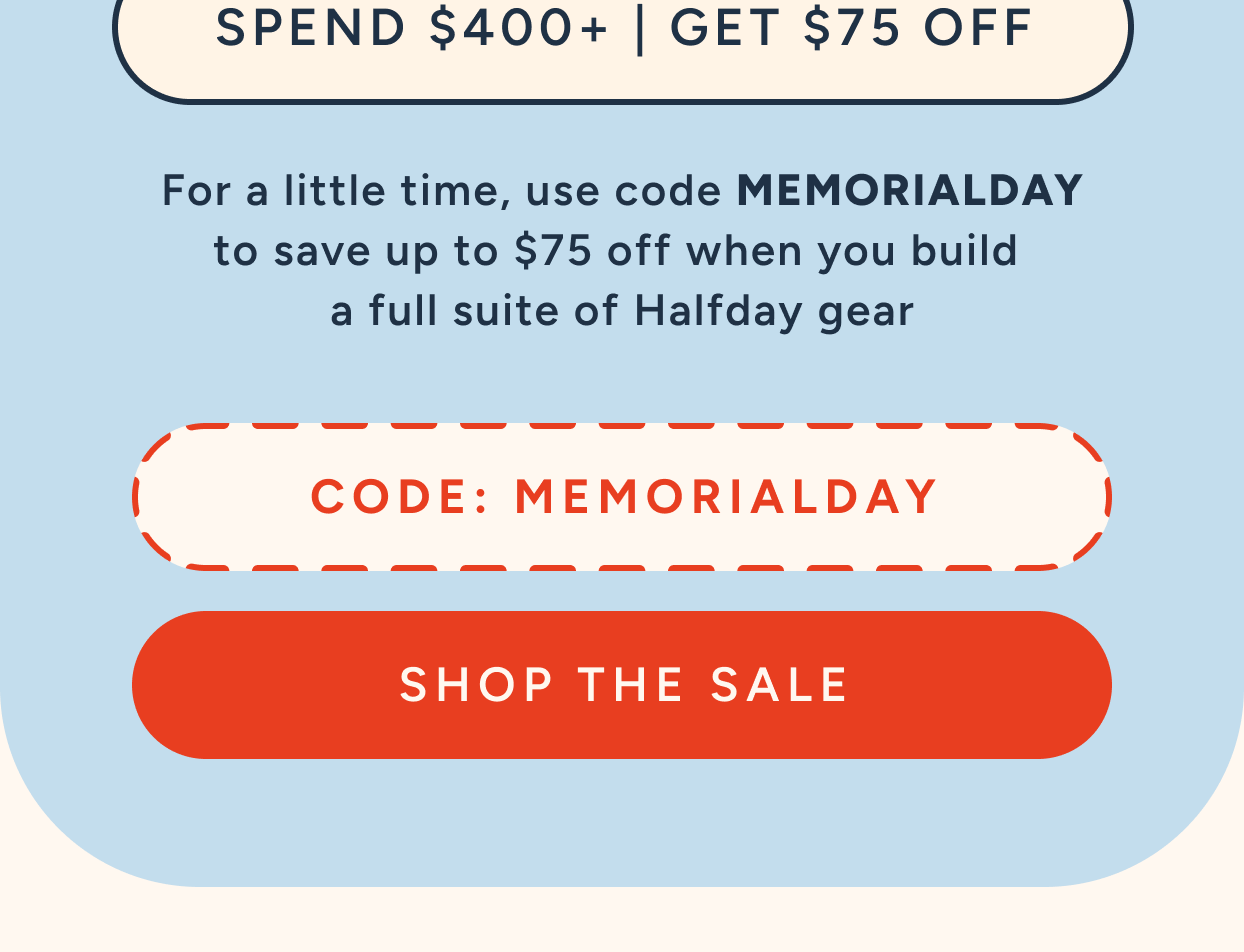 Pack More, Save More