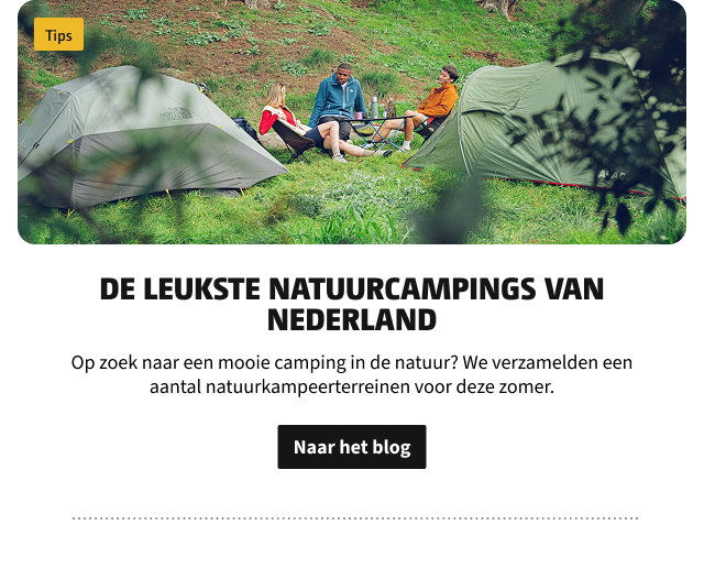 De leukste natuurcampings van Nederland