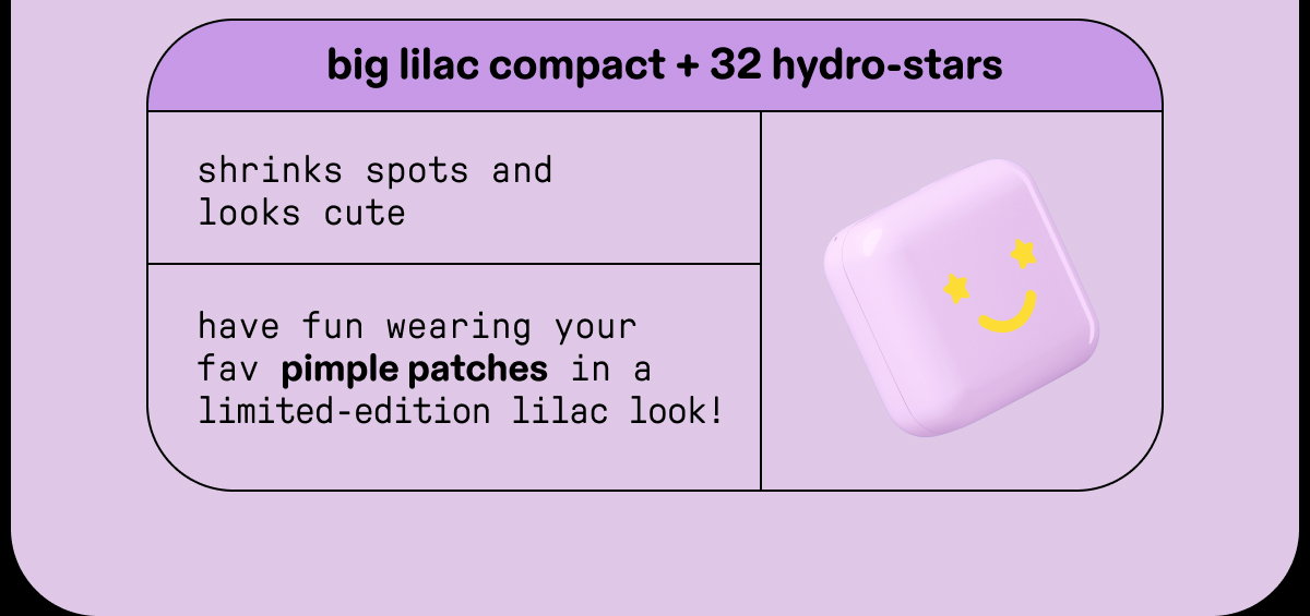 big lilac compact