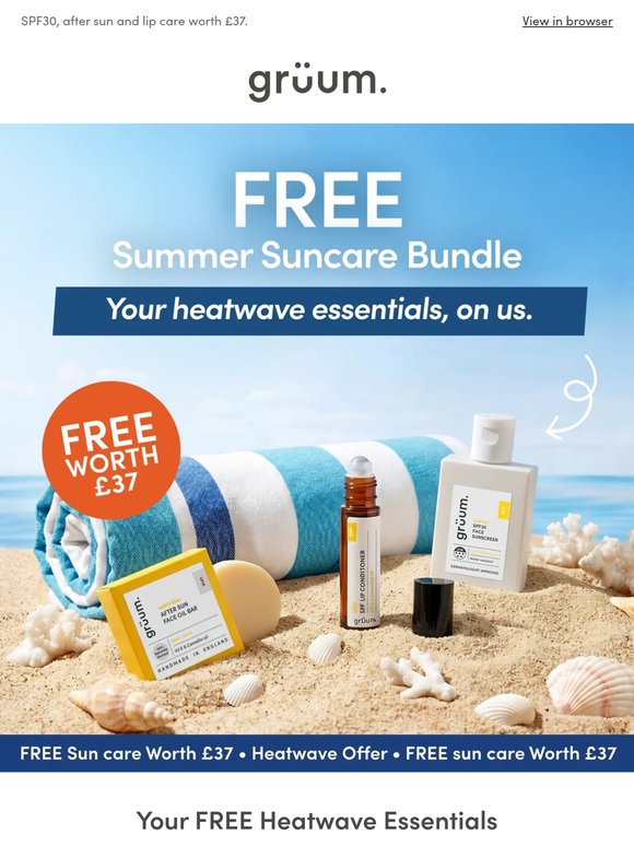 FREE Heatwave SPF Bundle ☀️