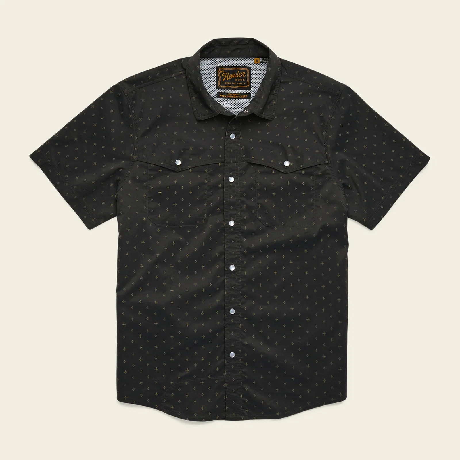 Image of Open Country Tech Shirt - Supernovas : Antique Black
