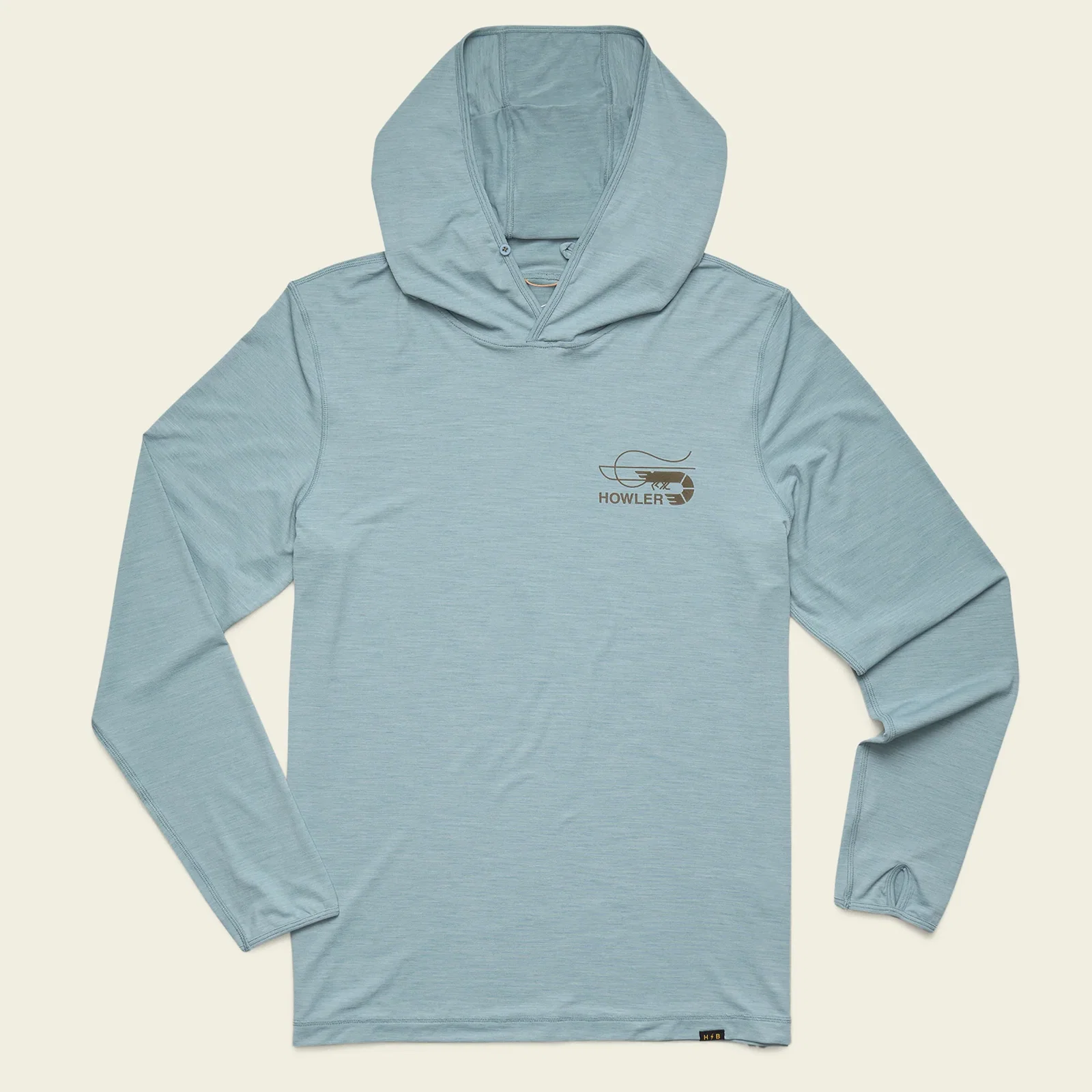 Image of HB Tech Hoodie - Pool Blue