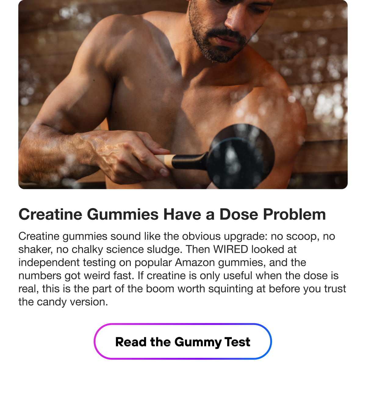 Read the Gummy Test