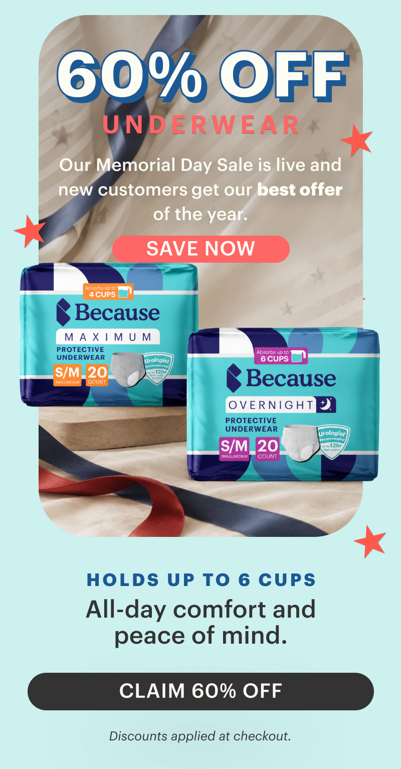 60% OFF UNDERWEAR 
