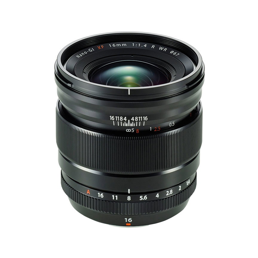 Image of Fujinon XF 16mm f/1.4 WR Lens