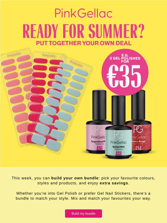 Bundle deals with extra savings! 💅