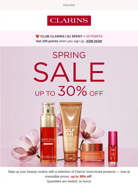Up to 30% Off Starts Now 🔥