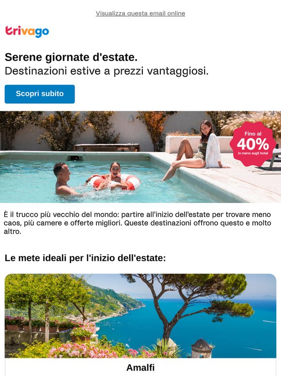 L'estate, ma senza il caos 🏃‍♂️