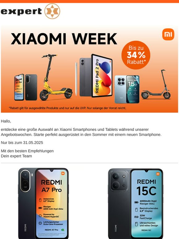 Xiaomi Smartphones und Tablets – Top Angebote entdecken!