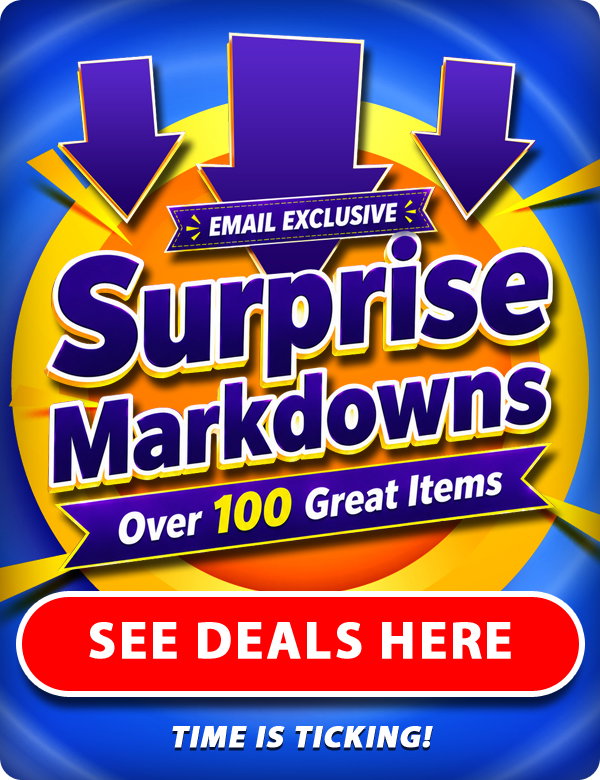Surprise Markdowns