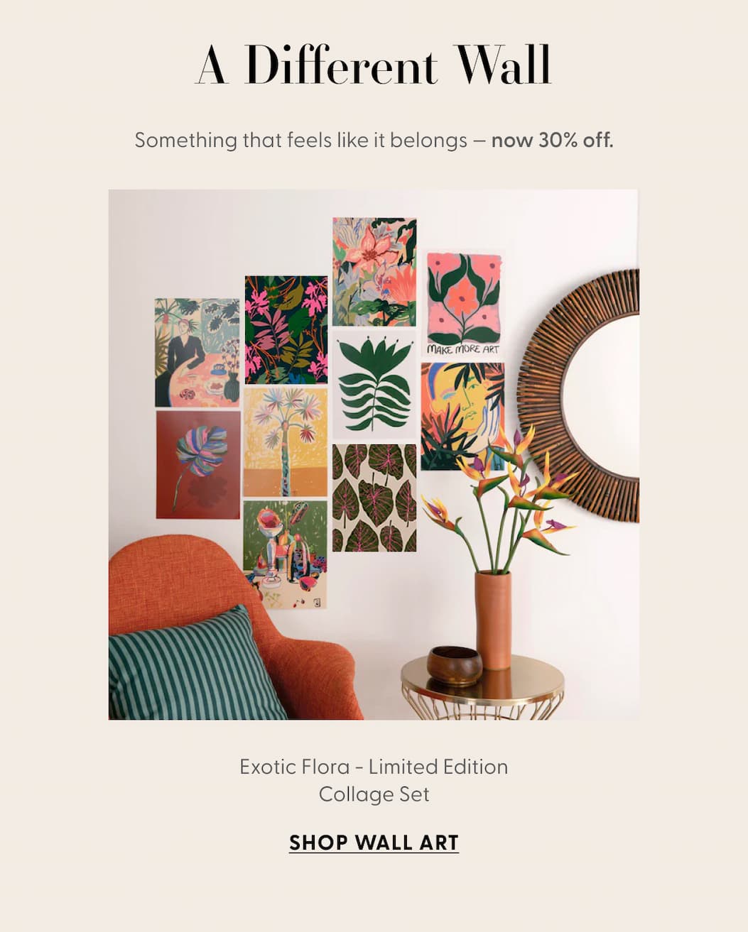 Exotic Flora - Limited Edition Collage Set