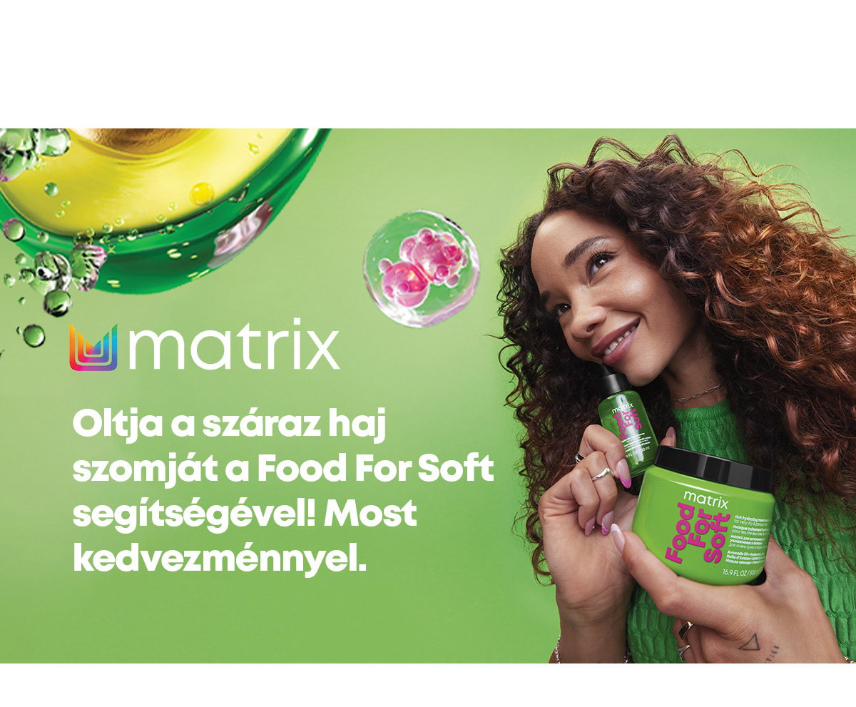 Akár 2 ajándék jár, ha a Matrix Food For Soft termékcsaládból vásárol