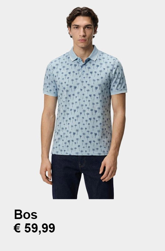 Bos Polo Blauw