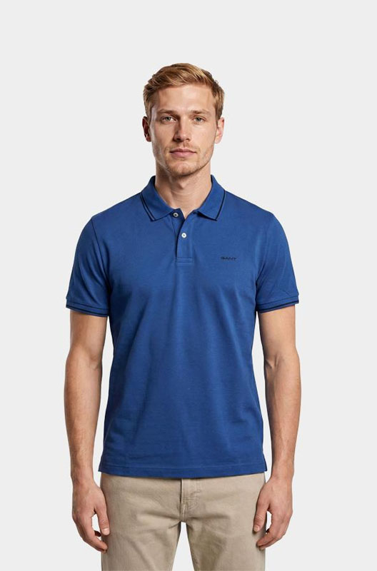 Gant Polo Blauw