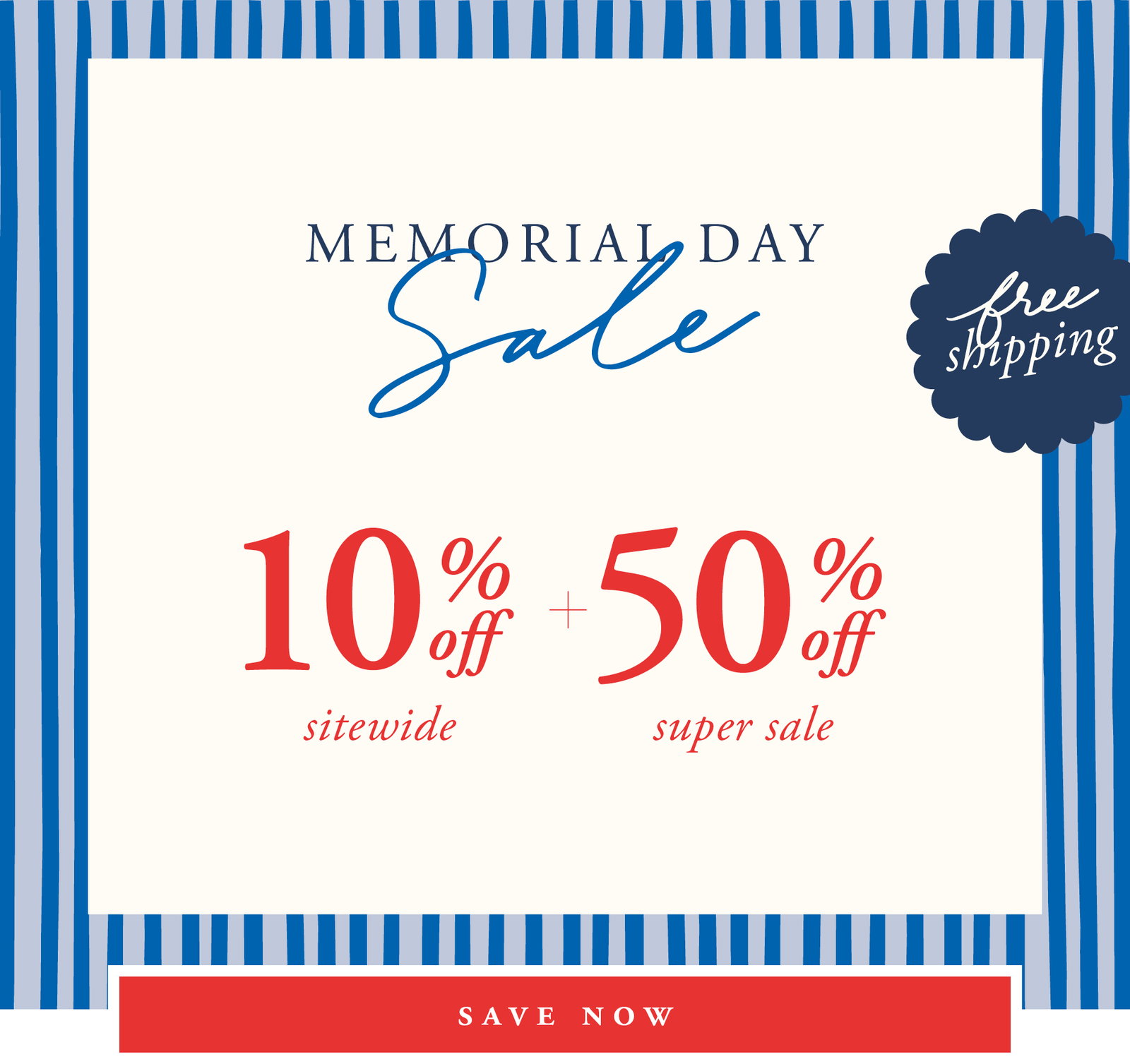 Shop Memorial Day Sale