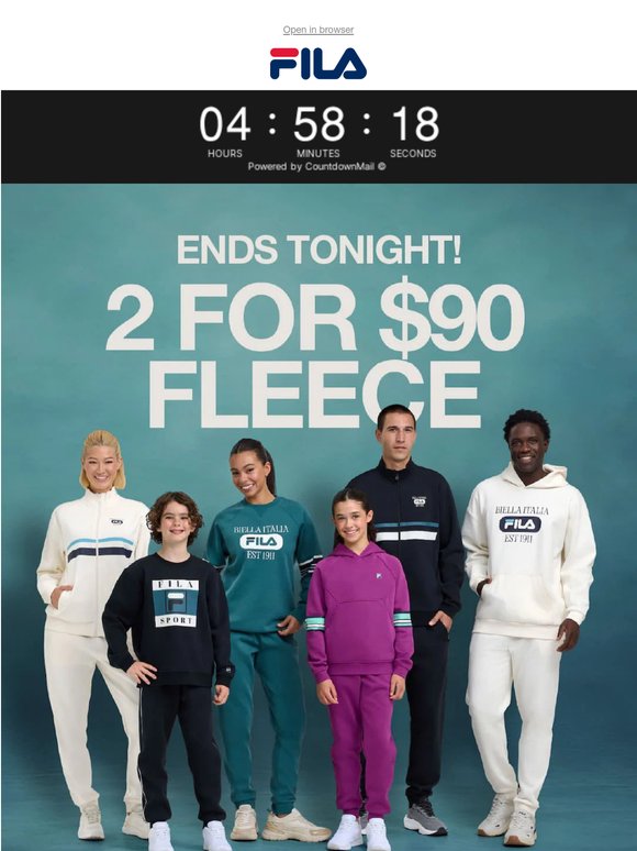 ENDS TONIGHT 🚨 2 for $90 Fleece