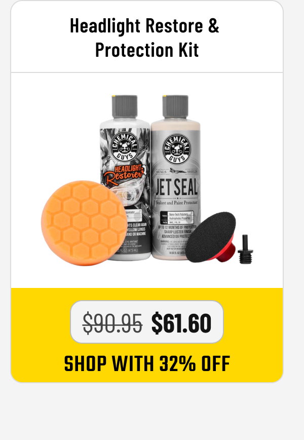 Headlight Restore & Protection Kit
