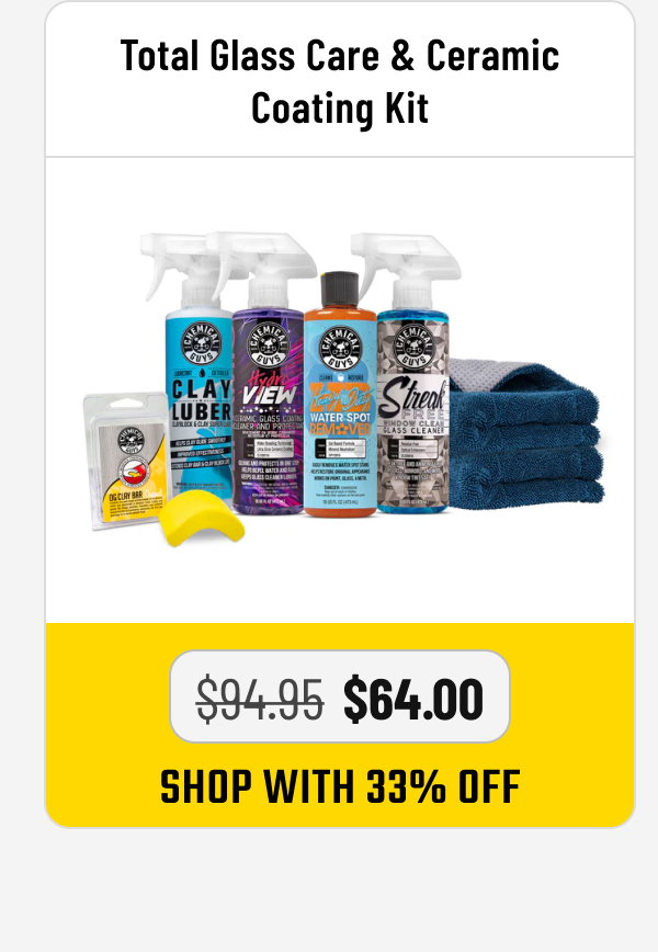 Total Glass Care & Ceramic Coating Kit