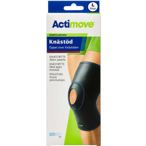 Actimove Knæstøtte Sports Edition med åben patella størrelse L