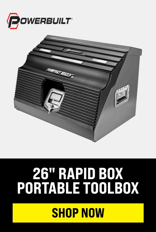 26" Rapid Box Portable Toolbox