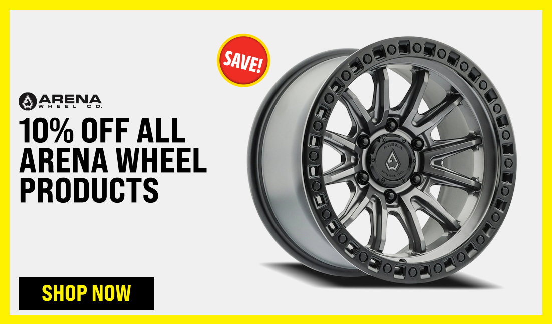 10% off All Arena Wheel Products