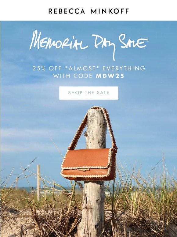 MDW Sale is HERE! 25% Off Almost Everything