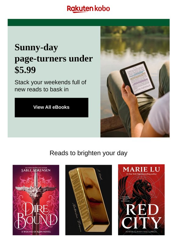 May your days be filled with books under $5.99