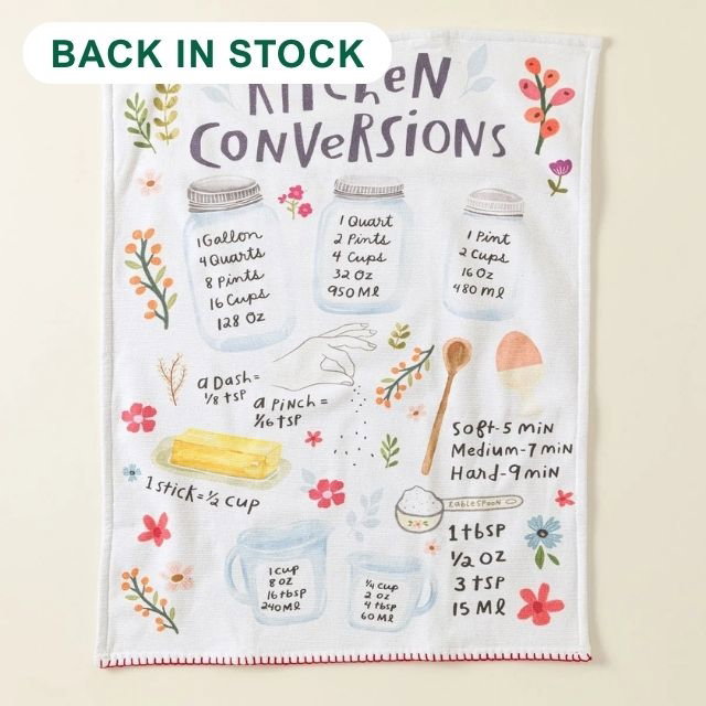 Kitchen Conversions Dish Towel