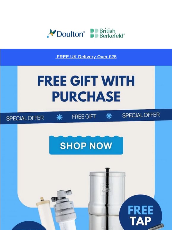 🎁 FREE Gift With Purchase Offer Starts Now!