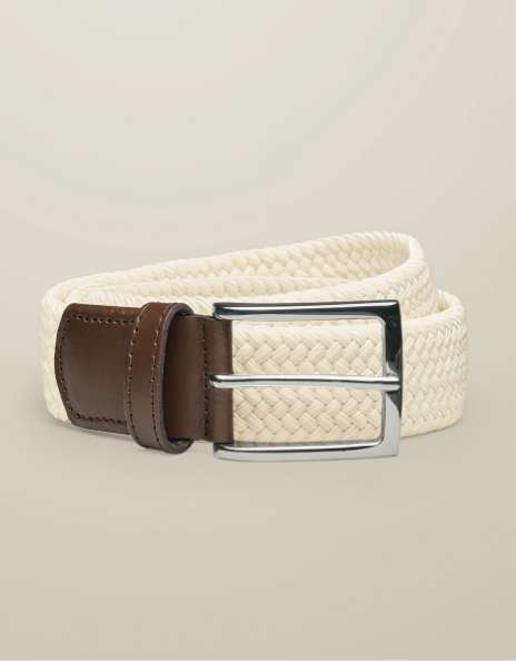 Casual Stretch Belt – Ivory
