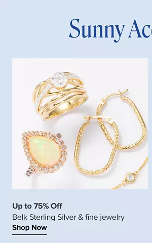 Sunny Accessories. Assorted gold jewelry. Up to 75% off Belk Sterling Silver and fine jewelry. Shop now.